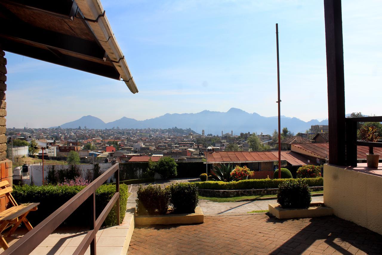 Hotel Y Cabanas Una Cosita De Zacatlán Dış mekan fotoğraf